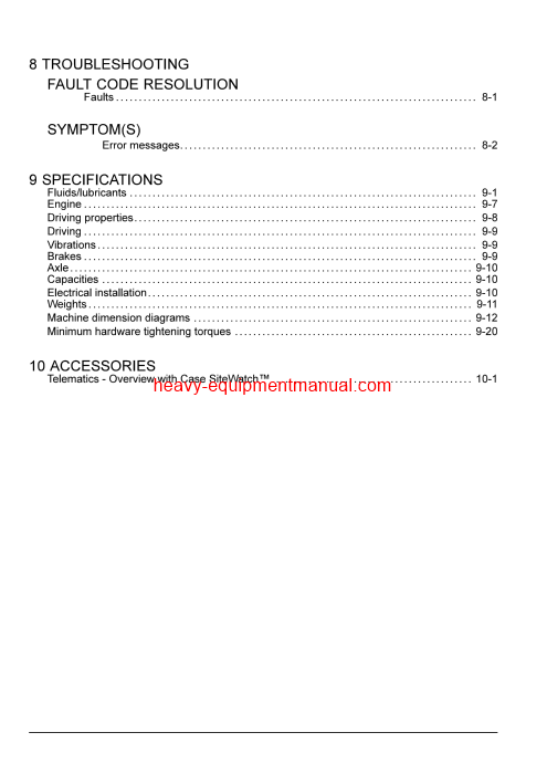 Download Case SV208, SV210, SV212, SV216 Tier 3 Vibratory Roller Operator Manual (47632844)