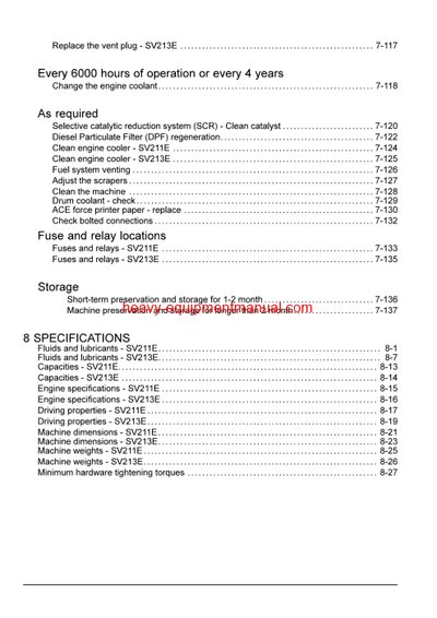 Download Case SV211E, SV213E Tier 4B (final) Vibratory Roller Operator Manual (51675522)