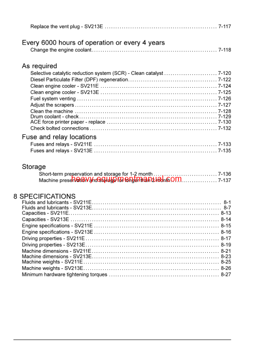 Download Case SV211E, SV213E Tier 4B (final) Vibratory Roller Operator Manual (51675522)