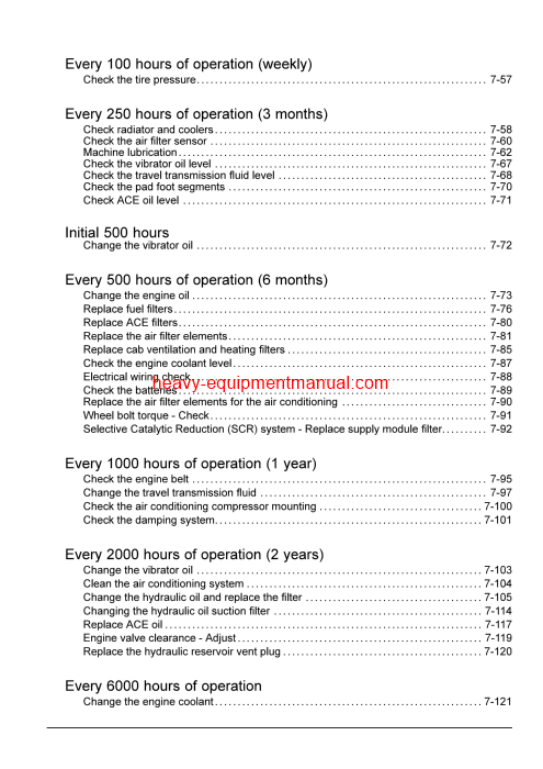 Download Case SV212D, SV216D Tier 4B (final) Vibratory Roller Operator Manual (51429070)
