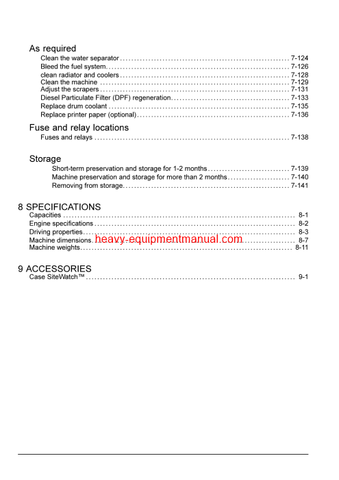 Download Case SV212D, SV216D Tier 4B (final) Vibratory Roller Operator Manual (51429070)