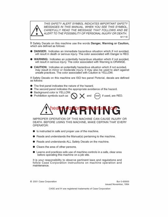Download Case SV212 SV216 Vibratory Rollers Operator Manual (6-28740NA)