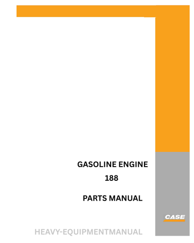 Case 188 Gasoline Engine Parts Manual