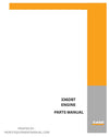 Case 336DBT Engine Parts Manual