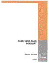 Case 584D, 585D, 586D Forklift COMPLETE Service Manual