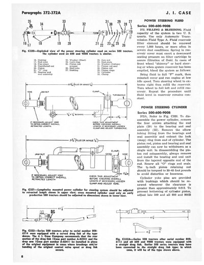Case IH 1030 Wheeled Tractor Service Manual C-202