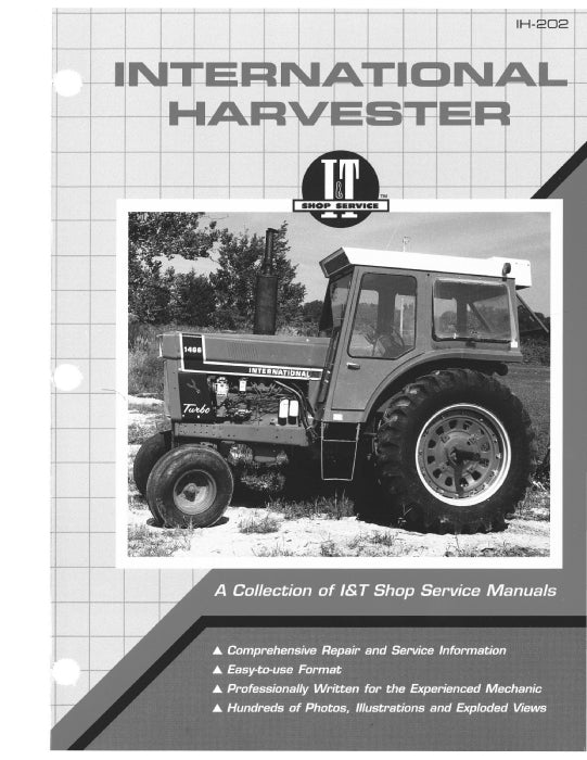 Case IH 1568 I&T Intl Harvester Service Manual IH-202