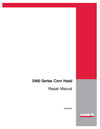 Case IH 2400 Series Corn Head Service Manual 87038168