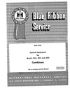 Case IH 303,403,503 Combine for Special Equipment Service Manual GSS1320