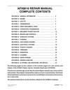 Case IH AFX8010 Combine Service Manual 87543035