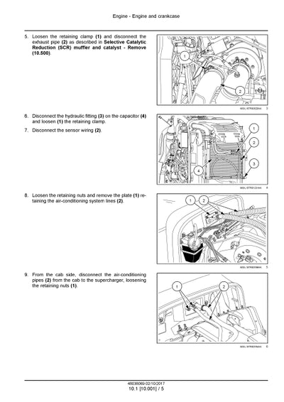 Case IH Farmall 110U, 120U Tractor Service Manual 48038069