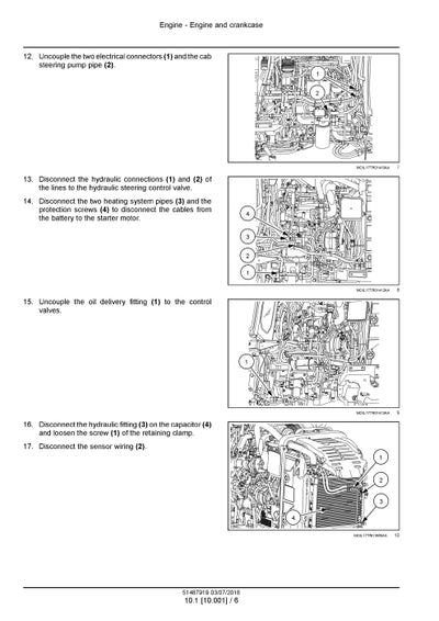 Case IH Farmall 110U, 120U Tier 4B (final) Tractor Service Manual 51487919