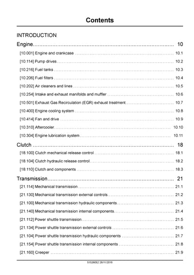 Case IH Farmall 80V Tier 4A (Interim) Tractor Service Manual 51526052