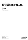 Case IH L350A Front Loader Operator Manual 90441897