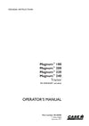 Case IH Magnum 180, 200, 220, 240 Tractor Operator Manual 48158585