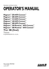 Case IH Magnum 340 AFS Connect Tier 4B (final) Tractor Operator Manual 90337654