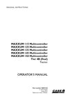 Case IH Maxxum 135 Multicontroller Tier 4B (Final) Tractor Operator Manual 48057344