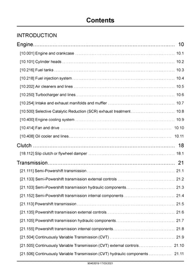 Case IH Puma 165 Multicontroller Tier 4B (final) Tractor Service Manual 90453019