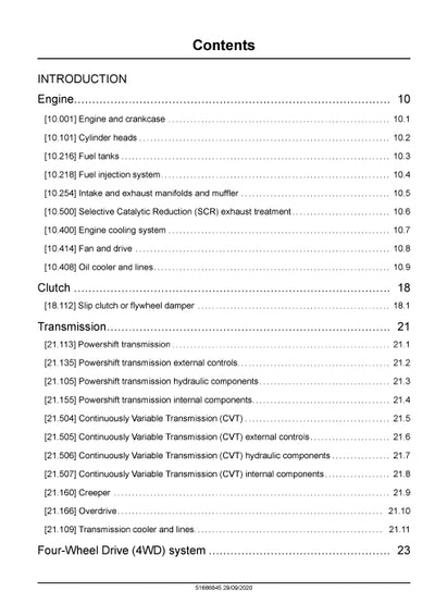 Case IH Puma 220 Tier 4B (final) Tractor Service Manual 51666845