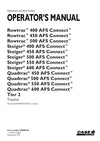 Case IH Steiger 550 AFS Connect Tier 2 Tractor Operator Manual 90500156