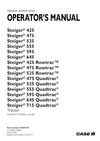  Case IH Steiger 595 Tractor Operator Manual 92693729