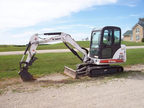 CatBob 331, 331E, 334 Hydraulic Excavator (G Series) Service Repair Manual Download
