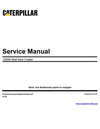 Caterpillar 242D3 Skid Steer Loader Service Manual HSX