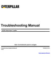 Caterpillar 242D3 Skid Steer Loader Troubleshooting Manual HSX