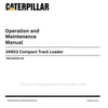 Caterpillar 249D3 Compact Track Loader Operation & Maintenance Manual (P9C00001-UP) PDF