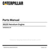 Caterpillar 3512E Petrolium Engine Parts Manual PDF SF800001-up