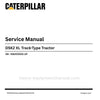 Caterpillar D5K2 XL Track-Type Tractor (SN KW200001-UP) Service Manual - PDF Download