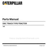 Caterpillar D6C TRACK-TYPE TRACTOR Parts Manual 10K