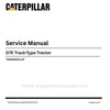 Caterpillar D7E Track-Type Tractor Service Repair Manual (SN TAN00001-UP) PDF