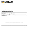 Caterpillar D8 LGP Track-Type Tractor Service Repair Manual (SN KD800001-UP) PDF