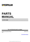 Caterpillar EC30N Forklift Parts Manual Download PDF