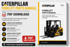 Caterpillar Forklift Parts Manual - PDF Download