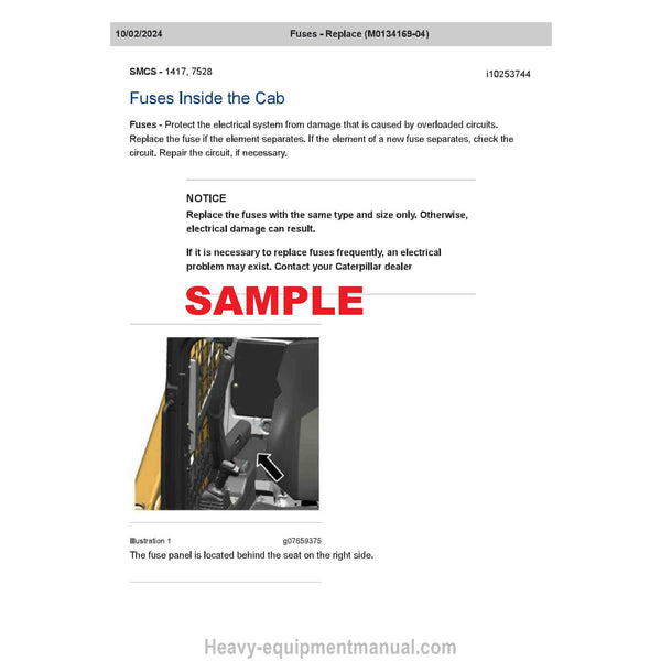 Caterpillar 249D3 Compact Track Loader Operation & Maintenance Manual (P9C00001-UP) PDF