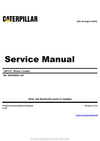 Caterpillar 140 GC Motor Grader Complete Service Repair Manual W9F00001-Up