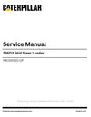 Caterpillar 236D3 Skid Steer Loader Service Manual (F9C00001-UP) PDF Download