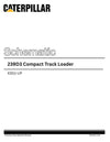 Caterpillar 239D3 Compact Track Loader Complete Schematic Manual K5S1-UP
