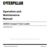 Caterpillar 249D3 Compact Track Loader Operation & Maintenance Manual (WS500001-UP) PDF