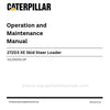 Caterpillar 272D3 XE Skid Steer Loader Operation & Maintenance Manual (S1L00001-UP) PDF