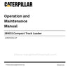 Caterpillar 289D3 Compact Track Loader Operation & Maintenance Manual (JX900001-UP) PDF