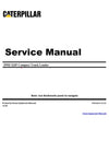 Caterpillar 299D XHP Compact Track Loader Service Manual PDF