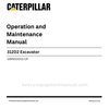 Caterpillar 312D2 Excavator Operation & Maintenance Manual (GWN00001-UP) PDF