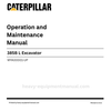 Caterpillar 385B L Excavator Operation & Maintenance Manual (MYA00001-UP) PDF