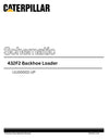 Caterpillar 432F2 Backhoe Loader Complete Schematic Manual LYJ00001-UP