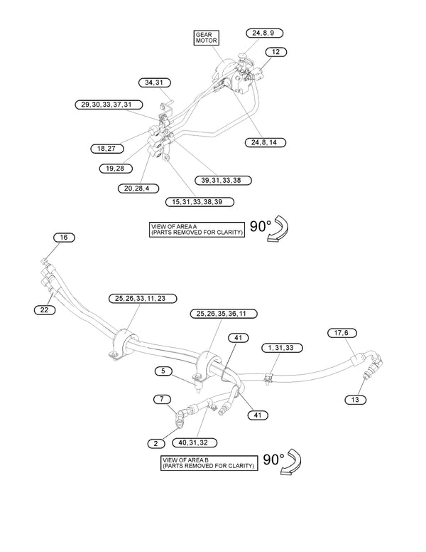 Caterpillar 730 Articulated Truck Parts Manual (H6W00001-UP) PDF Download