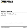 Caterpillar 793F CMD Off Highway Truck Service Repair Manual (SN: RB400001-UP) PDF 
