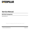 Caterpillar 815 Soil Compactor Service Manual (M5C00001-UP) PDF Download
